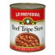 beef tripe stew