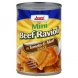 ravioli beef, mini