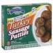 sausage patties turkey, original flavor