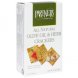 Partners olive oil & herb crackers all natural Calories