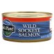 wild sockeye salmon