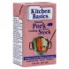 pork flavor cooking stock natural