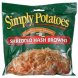 Simply Potatoes shredded hash browns Calories