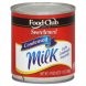 condensed milk sweetened