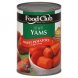 yams cut