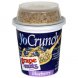 lowfat yogurt blueberry, with grape-nuts