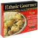 Ethnic Gourmet taste of thai lemongrass & basil chicken mildly spiced Calories