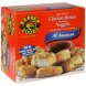 chicken breast nuggets with rib meat, breaded, family value size