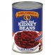 kidney beans dark red