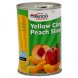 yellow cling peach slices