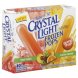 frozen pops fruit punch, classic orange