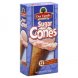 sugar cones