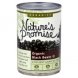 Natures Promise organics organic black beans Calories