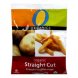 organic french fried potatoes straight cut