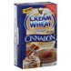 hot cereal instant, cinnabon