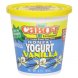 Cabot nonfat yogurt vanilla Calories