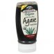 blue agave sweetener organic, 100% pure, dark amber