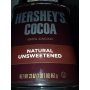 Hersheys hersheys cocoa natural unsweetened Calories