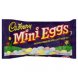 solid milk chocolate with a crisp sugar shell mini eggs