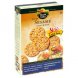 crackers low fat, sesame