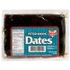 dates pitted baking