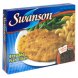 Swanson standard meals, breaded fish fillet Calories