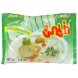 instant flat noodle oriental style, clear soup