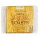 toasts mini, whole wheat