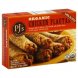 PJs Organics flautas organic chicken, santa fe style Calories