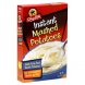 instant mashed potatoes