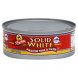 tuna albacore, solid white, in water