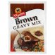 gravy mix brown