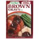 gravy mix brown