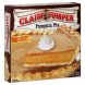 Claim Jumper pumpkin pie Calories