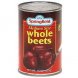 medium size whole beets