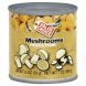 Value Choice mushrooms pieces & stems Calories