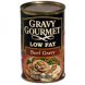 Gravy Gourmet beef gravy low fat Calories
