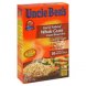 Uncle Bens fast & natural whole grain brown rice instant Calories