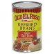 refried beans fat free, spicy