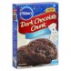 cookie mix with semisweet chocolate chunks, dark chocolate chunk