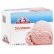 ice cream low fat, strawberry