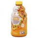 100% vegetable and fruit juice blend peach mango