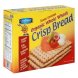 crisp bread organic whole wheat