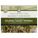 Renaissance Farm market dinners stuffed sweet peppers Calories