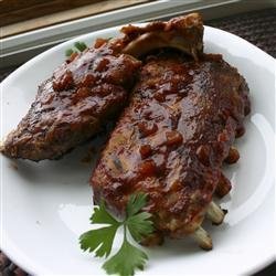 Scott Hibb's Amazing Whisky Grilled Baby Back Ribs