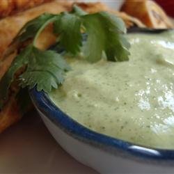 Amy's Cilantro Cream Sauce