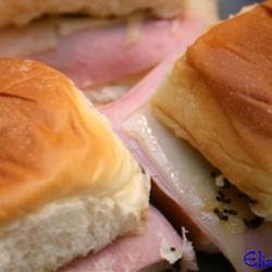 Easy Ham and Cheese Appetizer Sandwiches