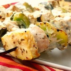 Marinated Greek Chicken Kabobs