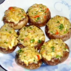 Crab Stuffed Mushrooms