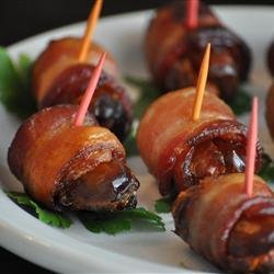 Bacon and Date Appetizer